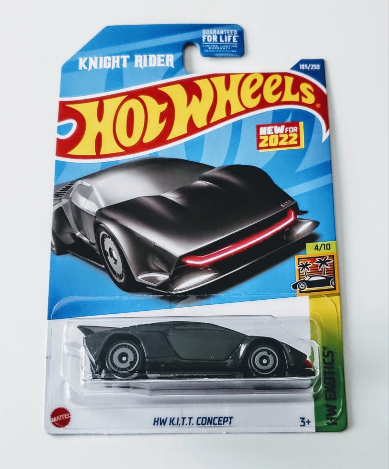 Hot Wheels 2022 HW Exotics 4 of 10 HW KITT Concept black HCR98 at JTC