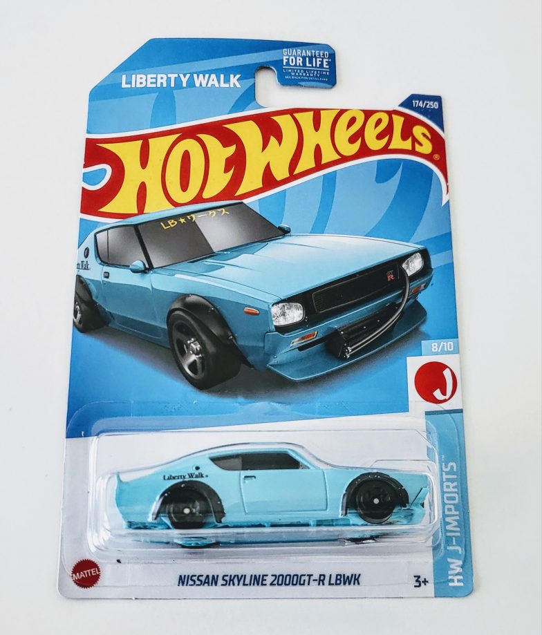 Hot Wheels 2022 HW JImports 8 of 10 Nissan Skyline 2000GTR LBWK