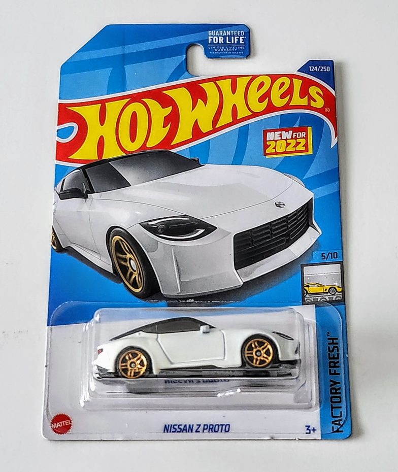 Hot Wheels 2022 Factory Fresh 5 of 10 Nissan Z Proto white HCX34 at JTC