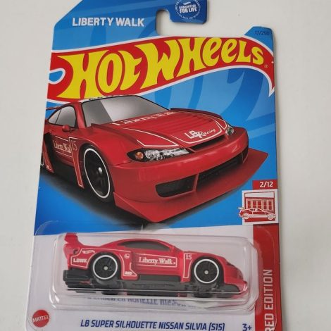 Hot wheels 2023 1 of 5 HW Modified LB Super Silhouette Nissan Silva (S15) Target Red Edition HKL52