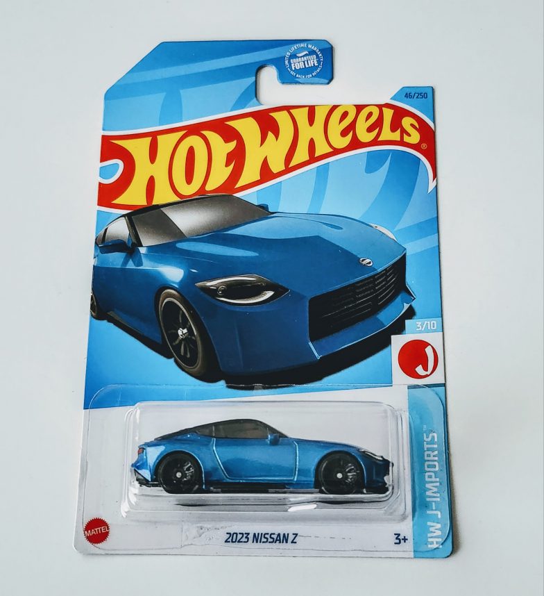 Hot wheels 2023 HW Jimports 3 of 10 2023 Nissan Z blue HKJ11 at JTC