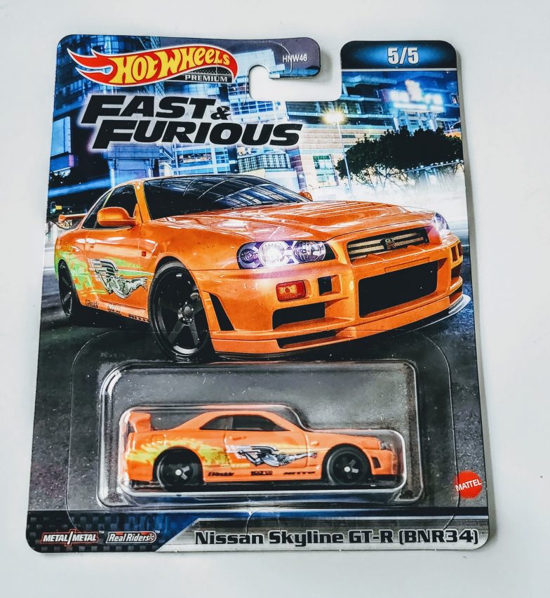 Hot Wheels Original Fast And Furious Premium Nissan Skyline Gt R My