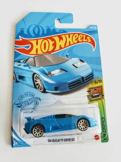 Hot Wheels 2021 HW Exotics 6 of 10 1994 Bugatti Eb110 SS Blue GRX25