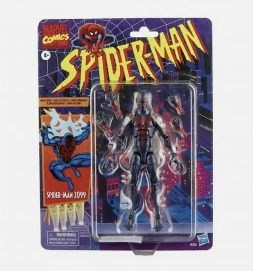 Marvel Legends Retro Collection Spiderman 6 inch action figure - Spiderman 2099 F0230