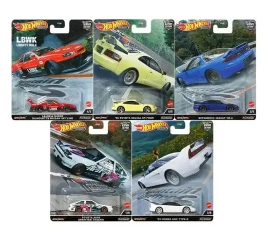 Hot wheels 2022 Car Culture Mountain Drifters Complete Set FPY86-957C at JTC Collectibles
