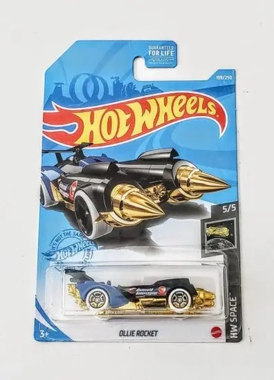 Hot Wheels 2021 HW Space 5 of 5 Ollie Rocket Treasure Hunt JTC Collectibles