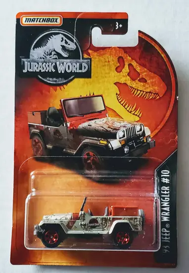Matchbox 2019 Jurassic World ‘93 Jeep Wrangler #10 MB1105