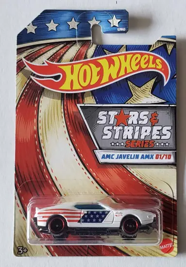Hot Wheels 2020 Stars & Stripes 1 of 10 AMC Javelin AMX GJW77