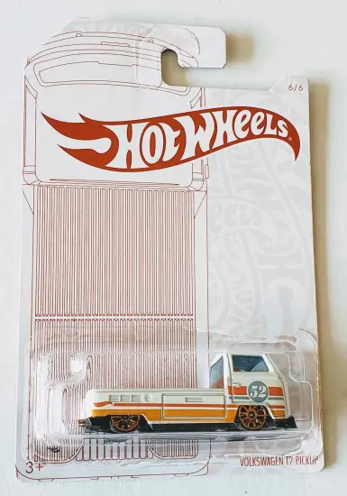 Hot Wheels 2020 Pearl and Chrome Volkswagen T2 Truck GJW54