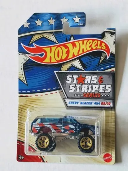 Hot Wheels 2020 Stars and Stripes Chevy Blazer 4x4 GJW83