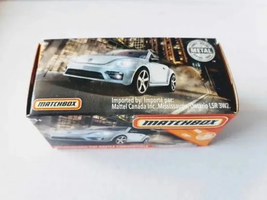 Matchbox 2020 Power Grabs MBX City Volkswagen Beetle Convertible MB1218