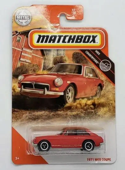 Matchbox Mbx Countryside 1971 MGB Coupe MB1213