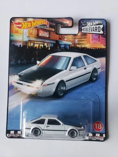 Hot Wheels 2020 Boulevard Mix D  18 of 20 Toyota AE86 Sprinter Trueno GJR77