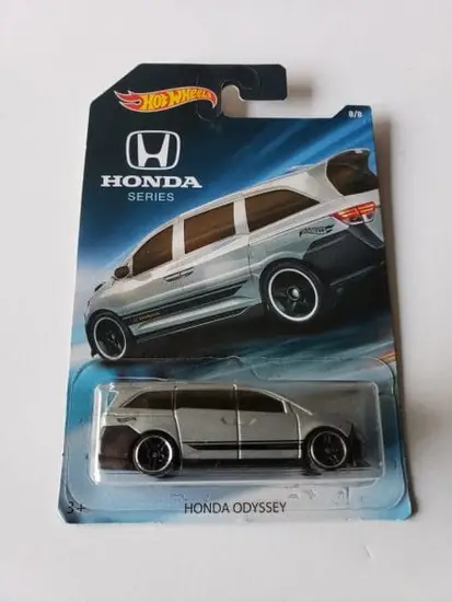 Hot Wheels 2018 Honda 70th Anniversary Honda Odyssey gray FKD30