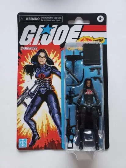 Hasbro GI Joe Retro Collection 3.75 Wave 1 Baroness (Walmart Exclusive)