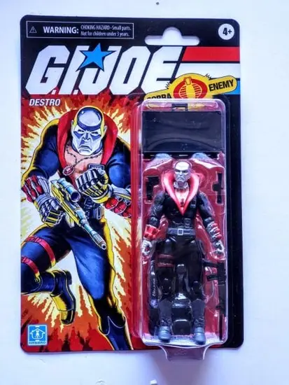GI-Joe Retro Collection 3.75 Action Figure (Walmart Only) Destro