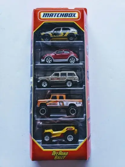 Matchbox 2020 Off Road Rally 5 Pack GVY41