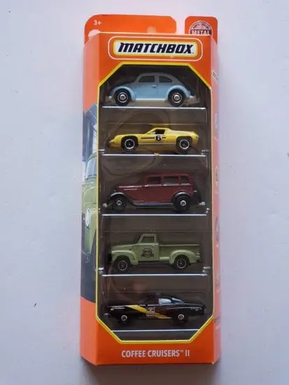 Matchbox 2021 Coffee Cruisers II 5 Pack GVY38