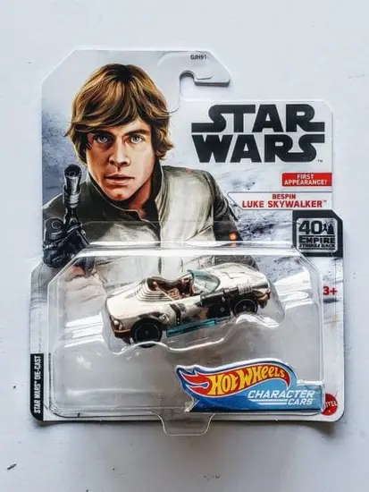Hot Wheels 2020 Star Wars Character Cars Bespin Luke Skywalker (Empire Strikes Back 40th Anniversary) GJH99