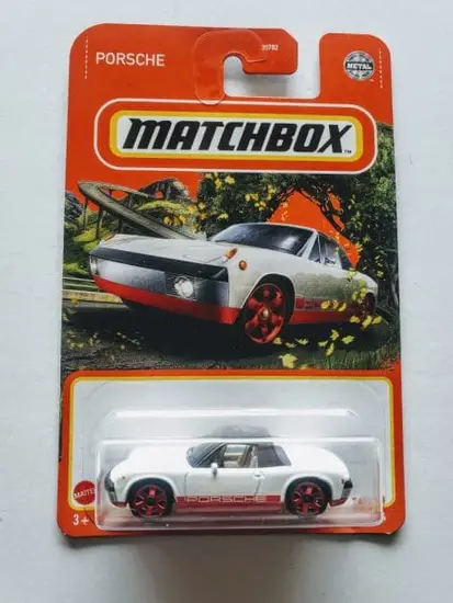 Matchbox 2021 #74/100 Mbx Highway 1971 Porsche 914 white GVX84