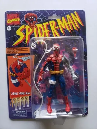 Marvel Legends Retro Collection Cyborg Spiderman (Target Exclusive)