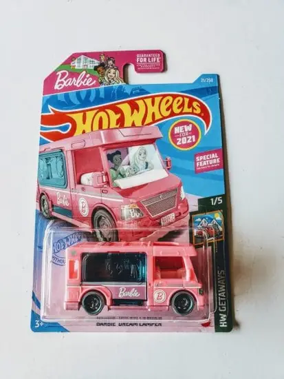 Hot Wheels 2021 HW Get Aways Barbie Dream Camper GRX39