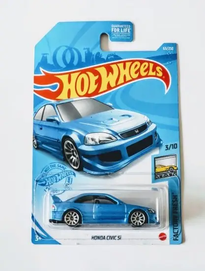 Hot Wheels 2021 Factory Fresh Honda Civic Si (blue) GRY27