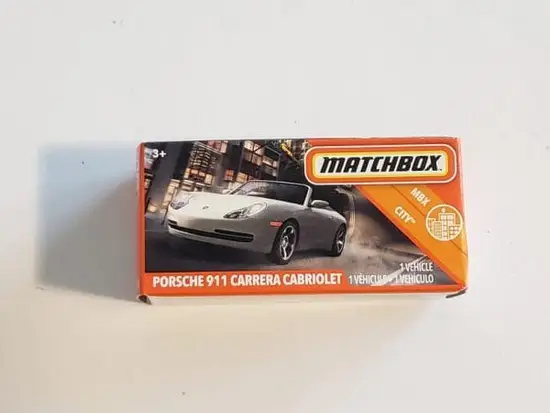 Matchbox 2020 Power Grabs MBX City Porsche 911 Carrera Cabriolet GKN91