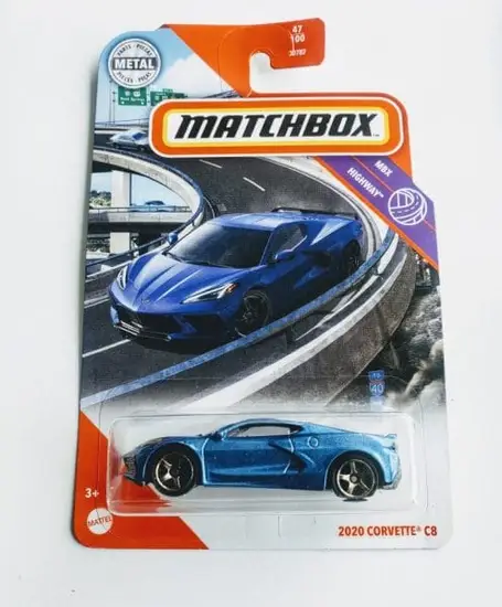 Matchbox 2020 MBX Highway 2020 Corvette C8 GKK41