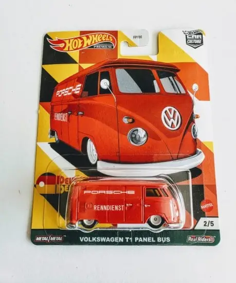 Hot Wheels 2021 Car Culture  Deutschland Design  2 of 5 Volkswagen T1 Panel Bus GRJ71