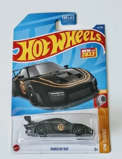 Hot Wheels 2022 HW Turbo 1 of 10 Porsche 935 Black