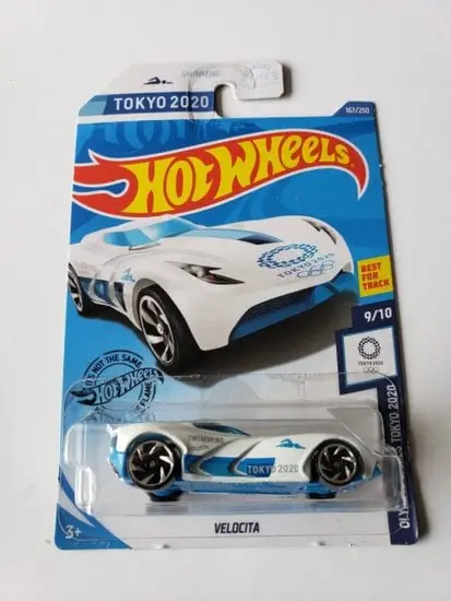 hot Wheels 2020 Olympic Games Tokyo 2020 Series Velocita Blue GHC99