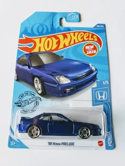 Hot Wheels 2020 Honda Series 1998 Honda Prelude (blue) GHF15