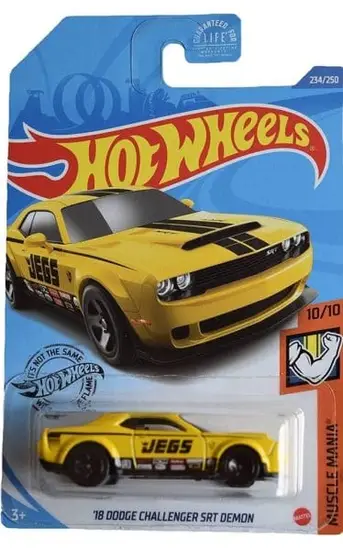 Hot Wheels 2020 Muscle Mania 2018 Dodge Challenger SRT Demon GHD04