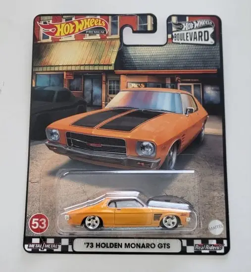 Hot Wheels 2022 Car Culture Boulevard 53 of 55 - 1973 Holden Monaro GTS orange