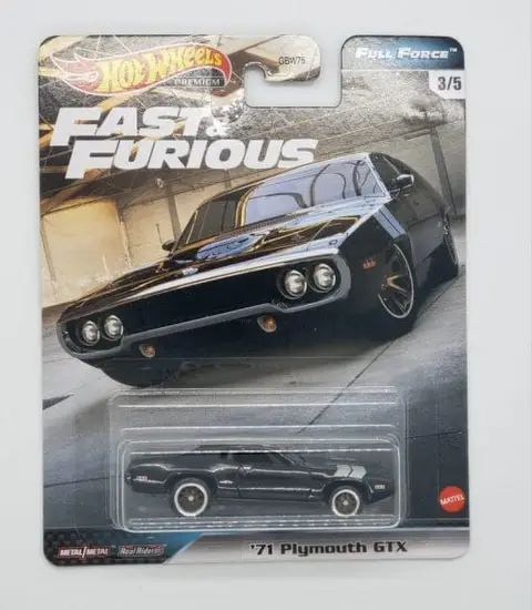 Hot Wheels 2020 Fast & Furious Premium Full Force 1971 Plymouth GTX GJR72