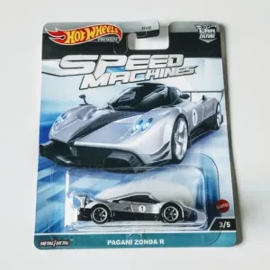 Hot Wheels 2023 Car Culture Speed Machines 3 of 5 Pagani Zonda R gray HKC42