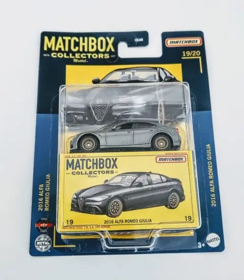 Matchbox 2021 Collector Series 19 of 20 2016 Alfa Romeo Guilia GRK34