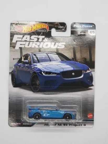 Hot Wheels 2020 Fast & Furious Premium Full Force Jaguar XE SV Project 8 GJR73