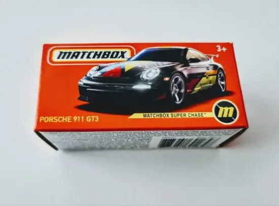 Matchbox 2022 Power Grabs MBX City Porsche 911 GT3 black super chase HFV77