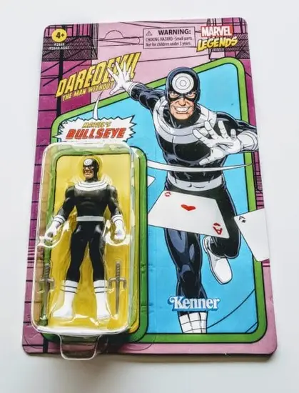 Marvel legends retro 3.75 inch - Daredevil Bullseye F2665 (unpunched card)