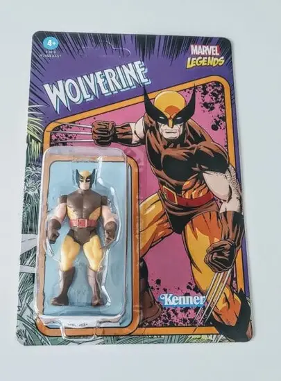 Marvel legends retro 3.75 inch Action figure Wolverine F3810 (unpunched card)