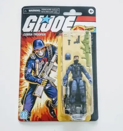 Hasbro 2021 GI Joe Retro Collection 3.75 (Walmart Exclusive) wave 4 - Cobra Trooper F2726