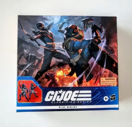 Gi Joe Classified  #51 Blue Ninjas 2 pack (Amazon Exclusive) F4727