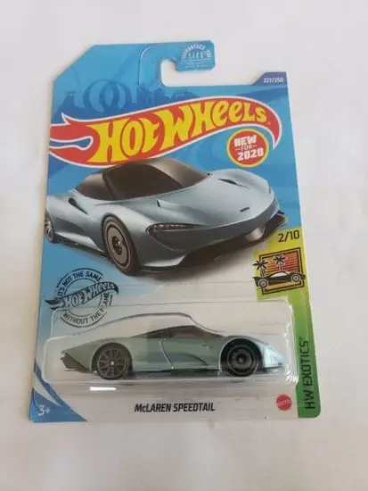 Hot Wheels 2020 HW Exotics Mclaren Speedtail blue GHB53