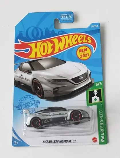 Hot Wheels 2021 HW Green Speed 5 of 5 Nissan Leaf Nismo RC_02 GRX36