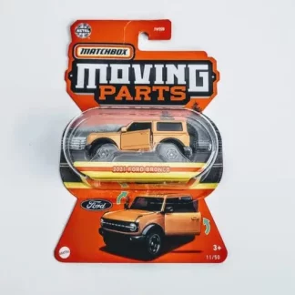 Matchbox 2022 Moving Parts 11 of 50 - 2021 Ford Bronco orange HFM40