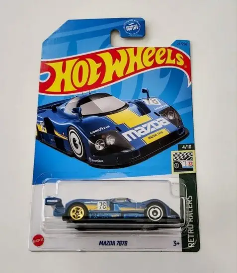 Hot Wheels 2023 Retro Racers 4 of 10 Mazda 787B blue HKH01
