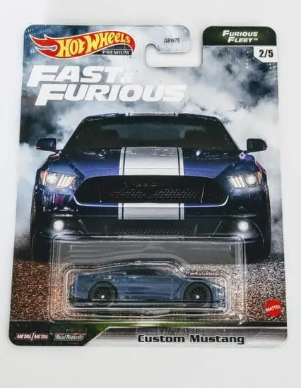 Hot Wheels 2021 Fast & furious  Premium Furious Fleet 2 of 5 Custom Mustang GRK56