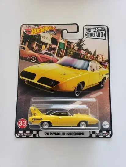 Hot Wheels 2021 Car Culture Boulevard Mix G 33 of 35 1970 Plymouth Superbird GRM06